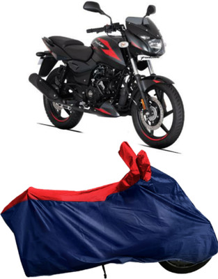 Autofly Waterproof Two Wheeler Cover for Bajaj(Pulsar 180, Blue, Red)