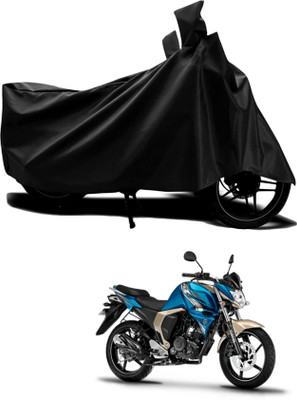 AASHTIK MART Two Wheeler Cover for Yamaha(FZ S V3.0 FI, Black)