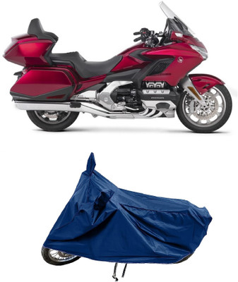 SPECTUS Two Wheeler Cover for Honda(Gold Wing GL1800, Blue)