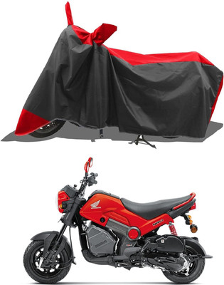 KEDIT Two Wheeler Cover for Universal For Bike(Navi, Red, Black)