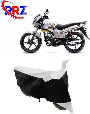 RRZ Waterproof Two Wheeler Cover for Mahindra(Centuro NXT, Black, White)