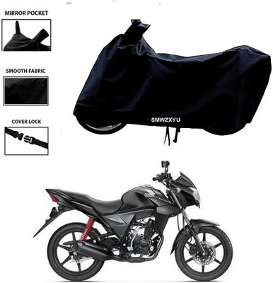 smwzxyu Waterproof Two Wheeler Cover for Honda(SR 125, Black)