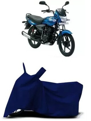 Tritika Waterproof Two Wheeler Cover for Bajaj(Platina, Blue)