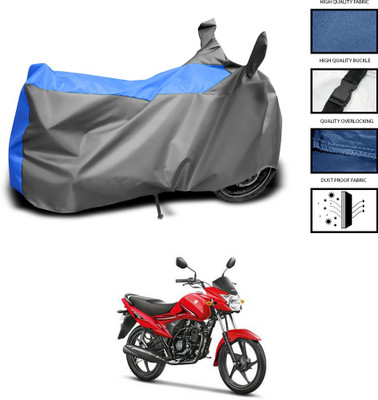 DeepShakshi AUTOMOTIVE Two Wheeler Cover for Suzuki(Hayate, Grey, Blue)