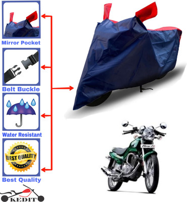 KEDIT Two Wheeler Cover for TVS(Fiero FX, Red, Blue)