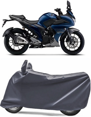 V VINTON Two Wheeler Cover for Yamaha(Fazer, Grey)