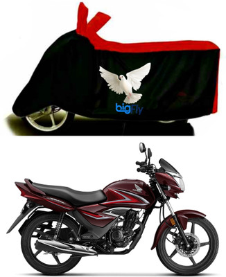 BigFly Two Wheeler Cover for Honda(CB Shine SP, Red)
