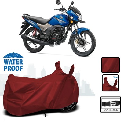 HWSXQAE Waterproof Two Wheeler Cover for Universal For Bike(Maroon)