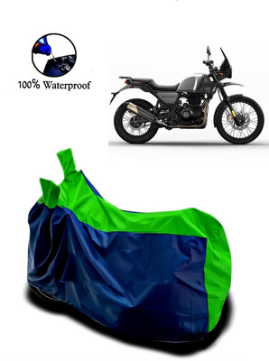 APNEK Waterproof Two Wheeler Cover for Royal Enfield(Himalayan, Green, Blue)