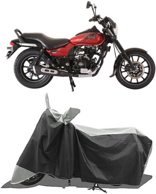 GROFATIK Two Wheeler Cover for Bajaj(Avenger 180 Street, White)