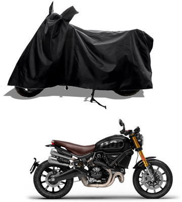 GROFATIK Two Wheeler Cover for Ducati(Scrambler 1200, Black)
