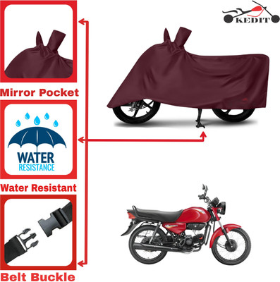 AASHTIK MART Two Wheeler Cover for Hero(HF Dawn, Maroon)