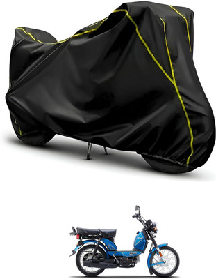 PAGORA Waterproof Two Wheeler Cover for TVS(XL 100, Black, Black)