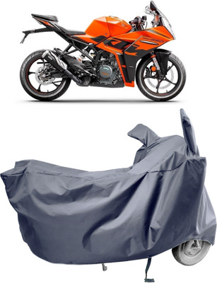 Amexride Two Wheeler Cover for KTM(RC 390, Grey)