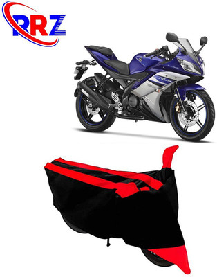 AutoGalaxy Waterproof Two Wheeler Cover for Yamaha(YZF R15 Ver 2.0, Black, Red)