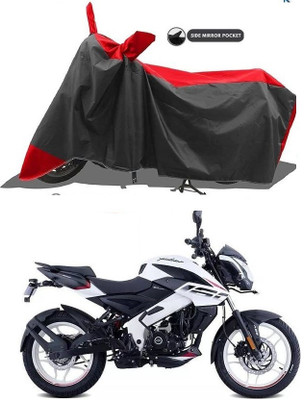 smwzxyu Waterproof Two Wheeler Cover for Bajaj(Pulsar NS 160, Red, Black)