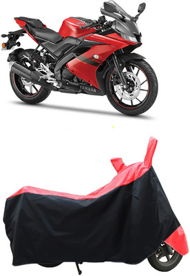 Coxtor Waterproof Two Wheeler Cover for Yamaha(YZF-R15 V3 New BS6, Red)