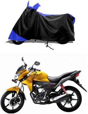 GROFATIK Two Wheeler Cover for Honda(CB Twister, Blue)