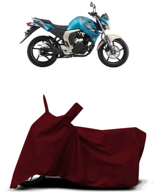 VESMEI Two Wheeler Cover for Yamaha(FZ S FI (V 2.0), Red)