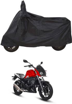 CODOKI Waterproof Two Wheeler Cover for Mahindra(Mojo UT 300, Black)