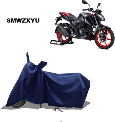 smwzxyu Waterproof Two Wheeler Cover for TVS(Apache RTR 160 4V, Blue)