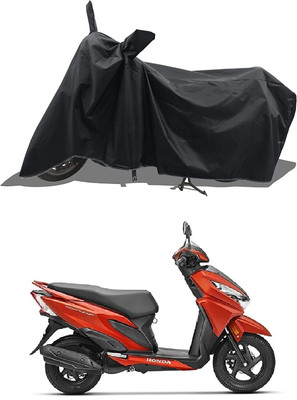 KEDIT Two Wheeler Cover for Honda(Grazia BS6, Black)
