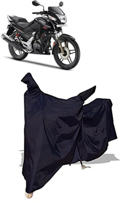 Amexride Two Wheeler Cover for Hero(New CBZ, Black)