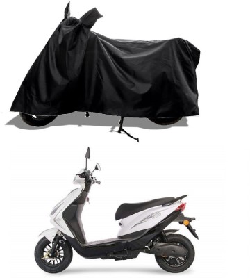 GROFATIK Two Wheeler Cover for TVS(REO, Black)