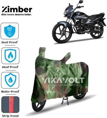 ZIMBER Waterproof Two Wheeler Cover for Honda(Dream Yuga, Green)