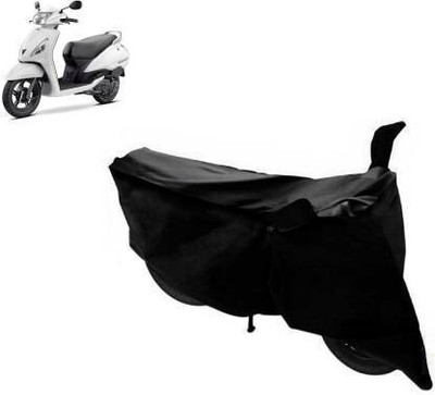 DeepShakshi AUTOMOTIVE Waterproof Two Wheeler Cover for TVS(Jupiter, Black)