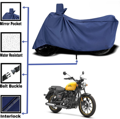 DeepShakshi AUTOMOTIVE Two Wheeler Cover for Royal Enfield(Monster 796 S2R, Blue)