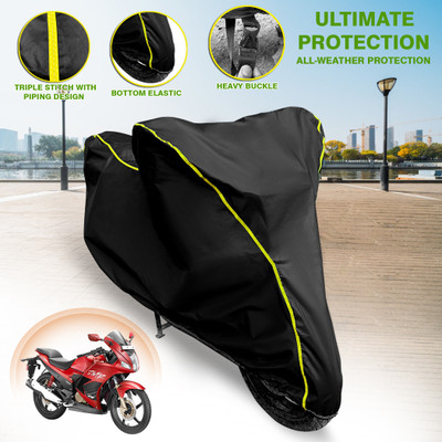 GARREGE Waterproof Two Wheeler Cover for Hero(Karizma ZMR, Blue)