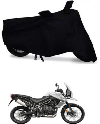 APNEK Waterproof Two Wheeler Cover for Triumph(Tiger 800 XCA, Black)