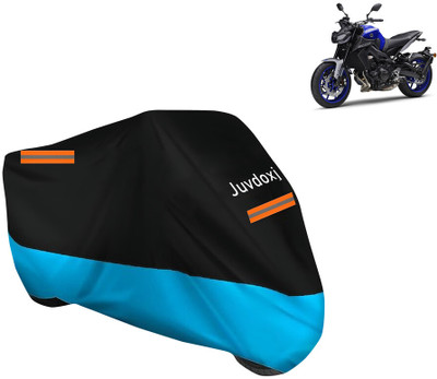 Juvdoxj Waterproof Two Wheeler Cover for Yamaha(MT-09, Blue)