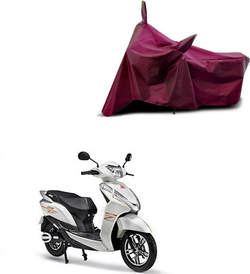 Aoriyon Waterproof Two Wheeler Cover for Ampere(Magnus BS6, Maroon)