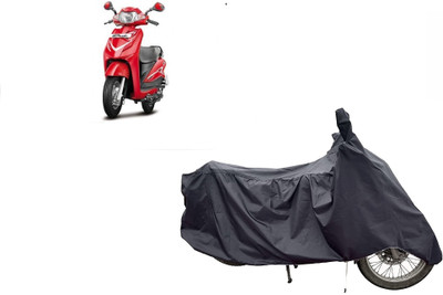 Anlopeproducts Waterproof Two Wheeler Cover for Hero(Duet LX 110CC, Grey)