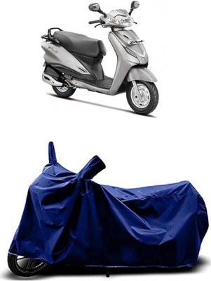 VESMEI Two Wheeler Cover for Hero(Duet VX 110CC BS6, Blue)