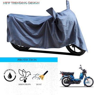 ANTHUB Waterproof Two Wheeler Cover for TVS(XL 100, Grey)