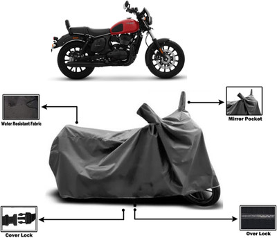 Amexride Two Wheeler Cover for Yezdi(Roadster, Grey)