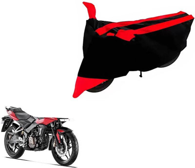 DeepShakshi AUTOMOTIVE Two Wheeler Cover for Bajaj(Pulsar, Black, Red)