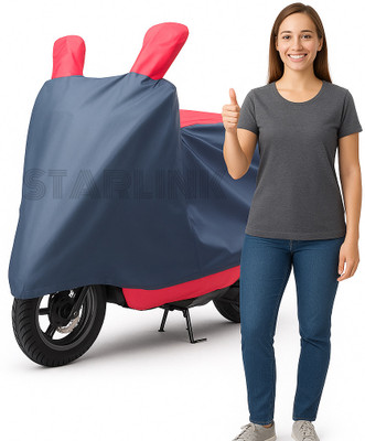 Starlink Waterproof Two Wheeler Cover for Honda(Activa 4G, Blue, Red)