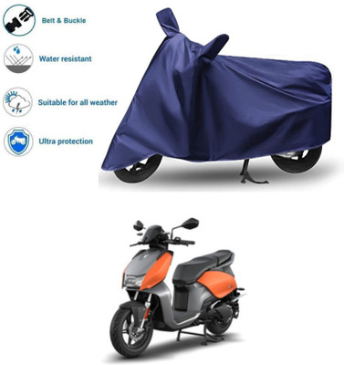 WMIZEXA Two Wheeler Cover for Universal For Bike(Blue)
