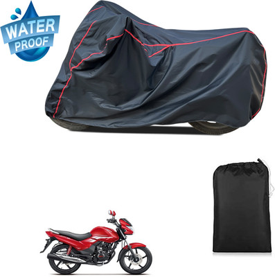 GOSHIV-car and bike accessories Waterproof Two Wheeler Cover for Hero(Achiever, Black)