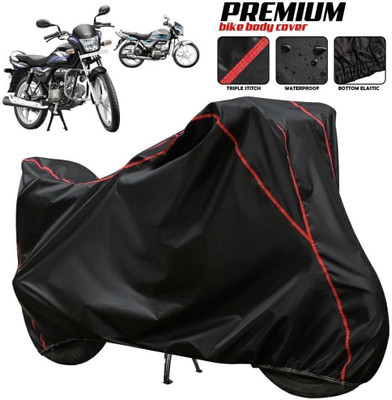 xodi Waterproof Two Wheeler Cover for Hero(Splendor Pro Classic, Black, Blue, Multicolor)