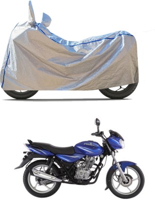 PAGORA Waterproof Two Wheeler Cover for Bajaj(Discover 125 DTS-i, Silver)