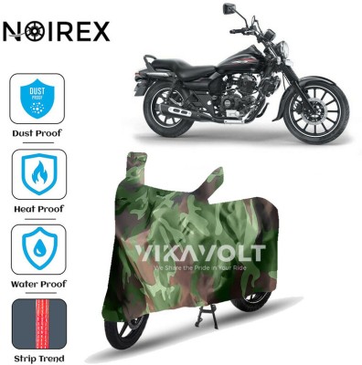 NOIREX Waterproof Two Wheeler Cover for Bajaj(Avenger 220 Street, Green)