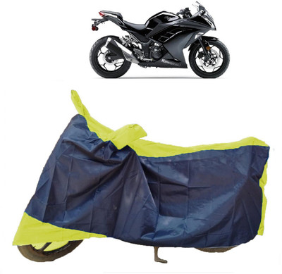 ANTOFY Two Wheeler Cover for Kawasaki(Ninja 300, Multicolor)