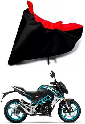 DSAMI Two Wheeler Cover for CFMoto(150NK, Red, Black)