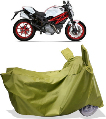 Amexride Two Wheeler Cover for Ducati(Monster 796 S2R, Maroon)