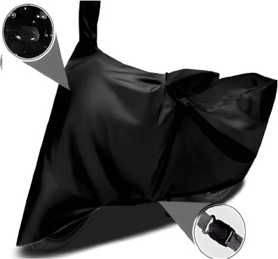 smwzxyu Waterproof Two Wheeler Cover for Bajaj(Black)